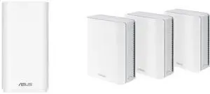 ASUS ZenWiFi BD5 Outdoor Dual-band WiFi 7 Mesh, 5000 Mbps, 2500 sq. ft. (1pk), Dual 2.5G Ports, IP65, PoE Powered, Wall and Pole Mount, VPNs ASUS ZenWiFi BT6 Tri-Band WiFi 7 Mesh, 9.4 Gbps, 7600 sq.ft. (3pk), 2.5G WAN Port, Security and Par