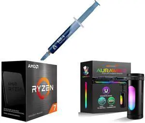 ARCTIC MX-4 (4 g) - Premium Performance Thermal Paste for all processors (CPU, GPU - PC, PS4, XBOX), very high thermal conductivity, long durability, safe application, non-conductive, non-capacitive AMD Ryzen 7 5700X - Ryzen 7 5000 Series V