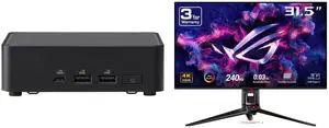 Mini-PC Monitor Combo -  ASUS RNUC14RVKU70000UI Bundle with  ASUS PG32UCDM