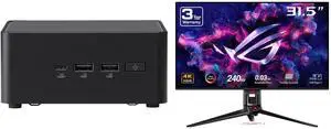 Mini-PC Monitor Combo -  ASUS RNUC14RVHU50000UI Bundle with  ASUS PG32UCDM