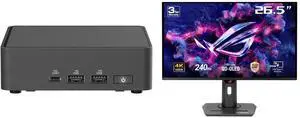 Mini-PC Monitor Combo - ASUS RNUC15CRKC50000U Bundle with ASUS XG27UCDMG Mini-PC Monitor Combo - ASUS RNUC15CRKC50000U Bundle with ASUS XG27UCDMG