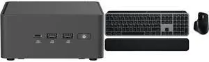 Mini-PC Keyboard Combo -  ASUS RNUC15CRHU50000U Bundle with  Logitech 920-012592