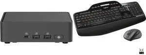 Mini-PC Keyboard Combo -  ASUS RNUC15CRKU50000U Bundle with  Logitech 920-002416