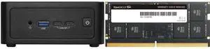 ASRock Industrial 4X4 BOX-AI350 Barebone Systems- Mini-PC (AMD Ryzen™ AI 7 350 (Kraken Point APU), DDR5 5600, support Quad-Display, USB4, Fanned BOX) Single Unit - Memory and Storage Sold Separately Team Elite 32GB 262-Pin DDR5 SO-DIMM DDR5