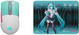 ASUS TUF Gaming Mini Wireless Mouse Hatsune Miku Edition ASUS TUF Gaming P1 Hatsune Miku Edition 360x260mm Gaming Mouse Pad