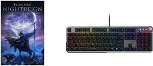 ELDEN RING NIGHTREIGN - PC [Steam Code, UNITED STATES] MSI Strike 600 RGB Mechanical Gaming Keyboard - Silent Switches