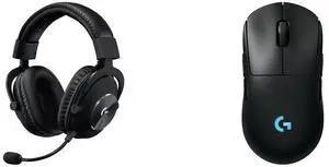 Gaming Headsets Gaming Mouse Combo -  Logitech 981-000817 Bundle with  Logitech 910-007246