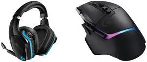 Gaming Headsets Gaming Mouse Combo -  Logitech 981-000742 Bundle with  Logitech 910-006160