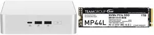 Mini-PC SSD Combo -  ASUS RNUC15CRSU70000U Bundle with  Team Group TM8FPK001T0C101