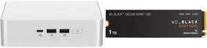 Mini-PC SSD Combo -  ASUS RNUC15CRSU70000U Bundle with  SanDisk WDS100T4X0E