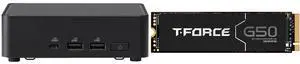 Mini-PC SSD Combo -  ASUS RNUC14RVKU50000UI Bundle with  Team Group TM8FFE001T0C129