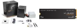 ASRock DESKMEET B660 Mini PC Barebone System support Intel 14th/13th/12th Gen CPU, supports a discrete ITX Video Card slot, CPU, Video Card , Memory, Storage are not included , 8 Liter compact size WD_BLACK SN7100 M.2 2280 1TB PCI-Express 4