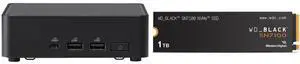 Mini-PC SSD Combo -  ASUS RNUC14RVKU50000UI Bundle with  SanDisk WDS100T4X0E
