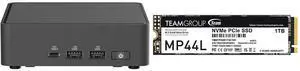 Mini-PC SSD Combo -  ASUS RNUC15CRKC50000U Bundle with  Team Group TM8FPK001T0C101