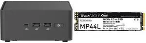 Mini-PC SSD Combo -  ASUS RNUC15CRHU70000U Bundle with  Team Group TM8FPK001T0C101