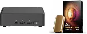 Mini-PC SSD Combo -  ASUS RNUC15CRKU50000U Bundle with  SK hynix SD10NG11