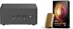 Mini-PC SSD Combo -  ASUS RNUC15CRHU50000U Bundle with  SK hynix SD10NG11