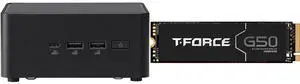 Mini-PC SSD Combo -  ASUS RNUC14RVHU50000UI Bundle with  Team Group TM8FFE002T0C129