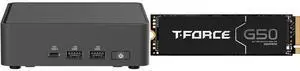 Mini-PC SSD Combo -  ASUS RNUC15CRKU50000U Bundle with  Team Group TM8FFE002T0C129