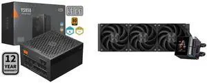 PCCOOLER CPS YS850 Fully Modular Power Supply, 80 PLUS Gold 850W PSU, 12V-2x6 Cable, ATX 3.1 & PCIe 5.1 Ready, 105°C Rated Japanese Capacitors, ECO Mode, 135mm FDB Fan, 12 Years Warranty PCCOOLER CPS DS360 Display AIO CPU Liquid Cooler, 36 PCCOOLER CPS YS850 Fully Modular Power Supply, 80 PLUS Gold 850W PSU, 12V-2x6 Cable, ATX 3.1 & PCIe 5.1 Ready, 105°C Rated Japanese Capacitors, ECO Mode, 135mm FDB Fan, 12 Years Warranty PCCOOLER CPS DS360 Display AIO CPU Liquid Cooler, 36