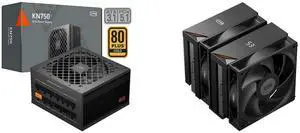 PCCOOLER CPS KN750 Fully Modular Power Supply, 80 PLUS Gold 750W PSU, Native 12V-2x6 Connector, ATX 3.1 & PCIe 5.1 Ready, Dual CPU Power Cables, 105°C Rated Japanese Capacitors, P3-KN750-G1F PCCOOLER CPS RT620 Digital Dual Tower CPU Air Coo PCCOOLER CPS KN750 Fully Modular Power Supply, 80 PLUS Gold 750W PSU, Native 12V-2x6 Connector, ATX 3.1 & PCIe 5.1 Ready, Dual CPU Power Cables, 105°C Rated Japanese Capacitors, P3-KN750-G1F PCCOOLER CPS RT620 Digital Dual Tower CPU Air Coo