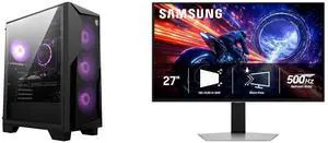 Desktop Monitor Combo -  MSI Codex R2 B14NVL5-449US Bundle with  SAMSUNG LS27FG602SNXZA