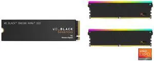 SSD Memory Combo -  SanDisk WDS400T1X0M Bundle with  V-color TMXSAL1660836KWK