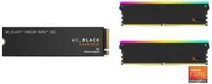SSD Memory Combo -  SanDisk WDS200T1X0M Bundle with  V-color TMXSAL1660830KWK