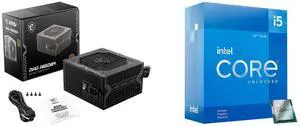 PSU CPU Combo -  MSI MAG A650BN Bundle with  Intel BX8071512600KF