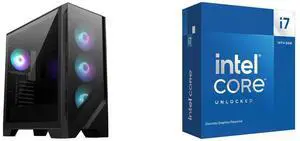 Computer Case CPU Combo -  MSI MAG FORGE 321R AIRFLOW Bundle with  Intel BX8071514700KF