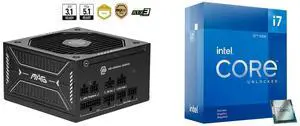 PSU CPU Combo -  MSI MAG A650GLS PCIE5 Bundle with  Intel BX8071512700KF
