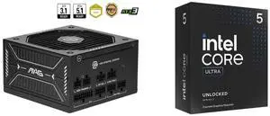 PSU CPU Combo -  MSI MAG A650GLS PCIE5 Bundle with  Intel BX80768245KF