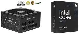 PSU CPU Combo -  MSI MAG A650GLS PCIE5 Bundle with  Intel BX80768245K