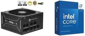 PSU CPU Combo -  MSI MAG A650GLS PCIE5 Bundle with  Intel BX8071514700KF