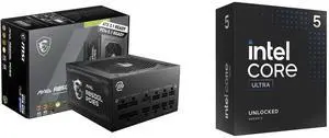 PSU CPU Combo -  MSI MAG A850GL PCIE5 Bundle with  Intel BX80768245K