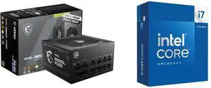 PSU CPU Combo -  MSI MAG A850GL PCIE5 Bundle with  Intel BX8071514700K