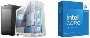 Computer Case CPU Combo - MSI MAG PANO M100R PZ WHITE Bundle with Intel BX8071514600KF Computer Case CPU Combo - MSI MAG PANO M100R PZ WHITE Bundle with Intel BX8071514600KF