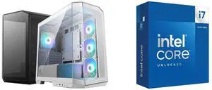Computer Case CPU Combo - MSI MAG PANO M100R PZ WHITE Bundle with Intel BX8071514700K Computer Case CPU Combo - MSI MAG PANO M100R PZ WHITE Bundle with Intel BX8071514700K