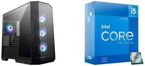 Computer Case CPU Combo -  MSI MAG PANO M100R PZ Bundle with  Intel BX8071512600KF