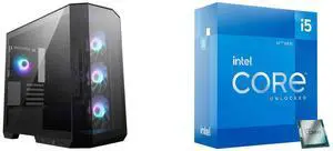Computer Case CPU Combo -  MSI MAG PANO M100R PZ Bundle with  Intel BX8071512600K