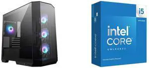 Computer Case CPU Combo -  MSI MAG PANO M100R PZ Bundle with  Intel BX8071514600KF