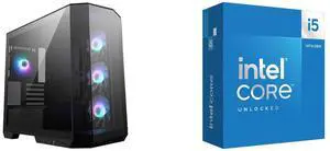 Computer Case CPU Combo -  MSI MAG PANO M100R PZ Bundle with  Intel BX8071514600K