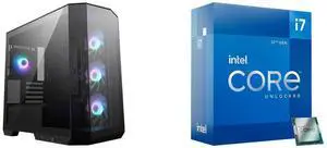 Computer Case CPU Combo -  MSI MAG PANO M100R PZ Bundle with  Intel BX8071512700K