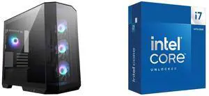 Computer Case CPU Combo -  MSI MAG PANO M100R PZ Bundle with  Intel BX8071514700K