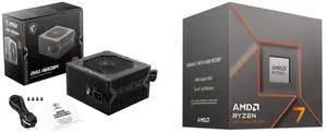 PSU CPU Combo -  MSI MAG A650BN Bundle with  AMD 100-100001590BOX