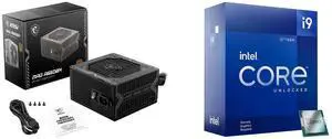 PSU CPU Combo -  MSI MAG A650BN Bundle with  Intel BX8071512900KF