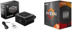 PSU CPU Combo -  MSI MAG A650BN Bundle with  AMD 100-100001581WOF