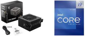 PSU CPU Combo -  MSI MAG A650BN Bundle with  Intel BX8071512900K