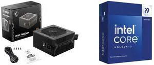 PSU CPU Combo -  MSI MAG A650BN Bundle with  Intel BX8071514900KF