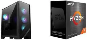 Computer Case CPU Combo - MSI MAG FORGE 321R AIRFLOW Bundle with AMD 100-100000926WOF Computer Case CPU Combo - MSI MAG FORGE 321R AIRFLOW Bundle with AMD 100-100000926WOF